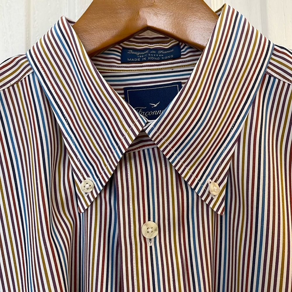 Faconnable Cotton Shirt short sleeve Large